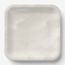 Chic Pearl Glam Ivory Wedding Pappteller