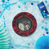 Chic Peonies Teller für Backyard Wedding Party (Party)