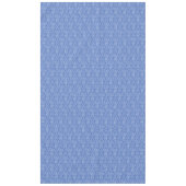 Chic Periwinkle Blue Floral Diamond Muster Tischdecke (Vorderseite)