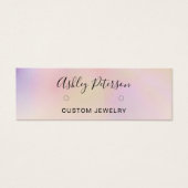 Chic perl holografische coole Ohrringe (Vorderseite)