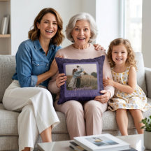 Chic Personalisiert Foto Text Großeltern Geschenk