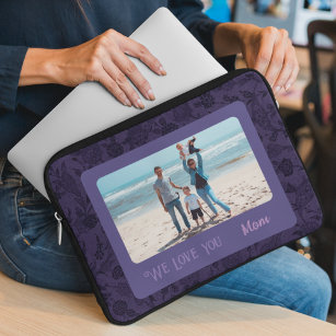 Chic Personalisiert Foto Text Mothers' Day Gift Laptopschutzhülle
