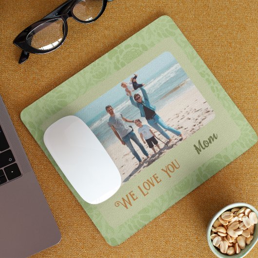 Chic Personalisiert Foto Text Mothers' Day Gift Mousepad