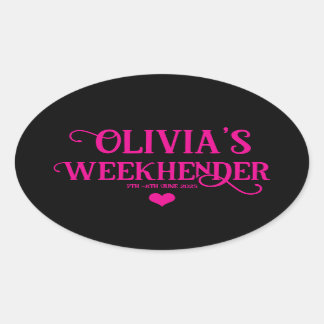 Chic Personalisiert Hen Do Stickers | Bride Squad
