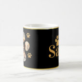 Chic Personalisiert Pet Foto Dog Kaffeetasse (Mittel)