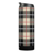 Chic Personalisiert Thompson Camel Kariertes Muste Thermosbecher (Nach rechts gedreht)