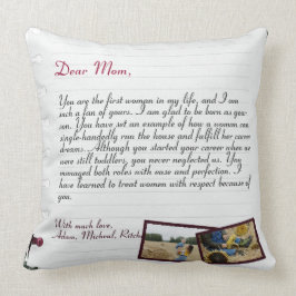Chic Personalisierte Liebe Letter Handwriting & Fo Kissen