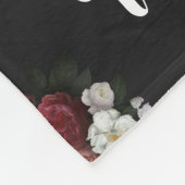 Chic Personalisierte Liebe Sie Mama 4 Familienfall Fleecedecke (Ecke)