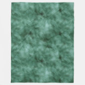 Chic Pine Aquamarin Green Fleecedecke (Vorderseite)