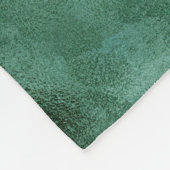 Chic Pine Aquamarin Green Fleecedecke (Ecke)
