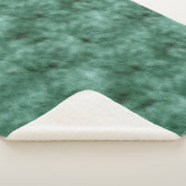 Chic Pine Aquamarin Green Sherpadecke (3/4)