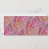 Chic Pink Abstrakt Art (Rückseite)