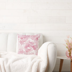 Chic Pink Abstrakt Kissen