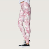 Chic Pink Abstrakt Leggings (Links)