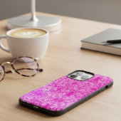 Chic Pink Blume Botanisches Muster wirbeln Case-Mate iPhone Hülle