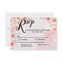 Chic Pink Floral Wedding