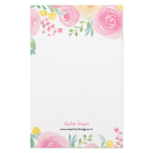 Chic pink gelb lockere blumenfarbene Blume
