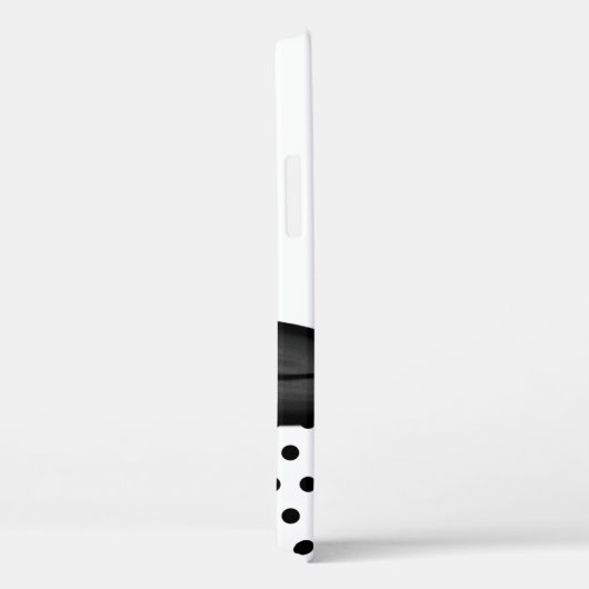 Chic Pink Gerbera Daisy Polka Dot Blume Case-Mate iPhone Hülle (Rückseite / Rechts)