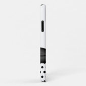 Chic Pink Gerbera Daisy Polka Dot Case-Mate iPhone Hülle (Hinten/Rechts)