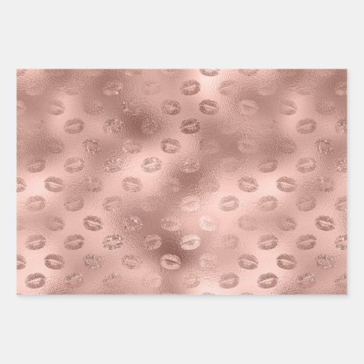 Chic Pink Glam Geschenkpapier Set (Vorderseite 2)