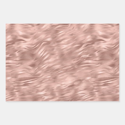 Chic Pink Glam Geschenkpapier Set (Vorderseite)