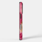 Chic Pink Gold Faux Fur Case-Mate iPhone Hülle (Rückseite / Rechts)