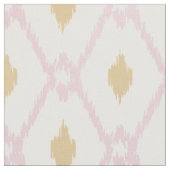 Chic pink Gold-Kat-Stamm-Diamant-Muster Stoff (Nahaufnahme)