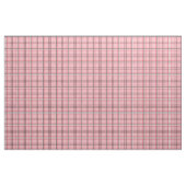 Chic Pink & Graues Kariertes Modedesign Stoff (Fat Quarter (45,7 x 55,9 cm))