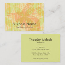 Chic Pink Green Gold Bee Beruflich