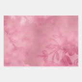 Chic Pink Lace Geschenkpapier Set (Vorderseite)