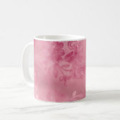 Chic Pink Lace Kaffeetasse (Vorderseite Links)