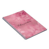 Chic Pink Lace Notizblock (Rechte Seite)