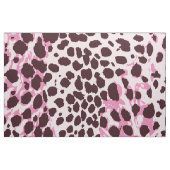 Chic Pink Leopard Druckmuster anpassen Stoff (Fat Quarter (45,7 x 55,9 cm))
