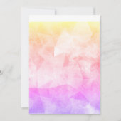 Chic pink lila Tropfen Glitzer neues Jahr Weihnach (Rückseite)