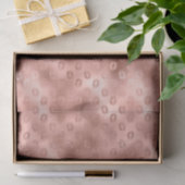 Chic Pink Lips Seidenpapier (Geschenk)