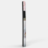 Chic Pink Marmor 7 Foto Collage Case-Mate iPhone Hülle (Hinten/Rechts)