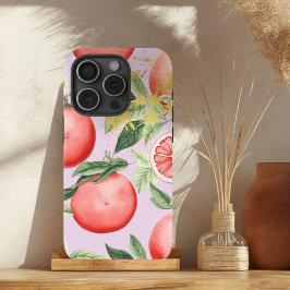 Chic Pink, Mauve und Gold Grapefruit Luxus Akzent Case-Mate iPhone Hülle