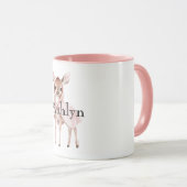 Chic Pink Niedlich Deh Tasse (VorderseiteRechts)