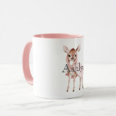Chic Pink Niedlich Deh Tasse (Vorderseite Links)