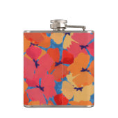 Chic Pink, Orange, Gelbe Paprika Hüftkolben Flachmann (Rückseite)