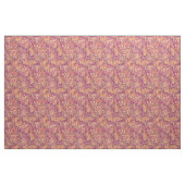 Chic Pink Orange Lila Floral Paisley Muster Stoff (Yard (91,4 cm))
