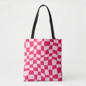 Chic Pink Pattern Tasche (Vorderseite)