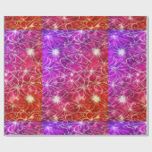 Chic Pink Print Wrapping Paper. Geschenkpapier (Flach)