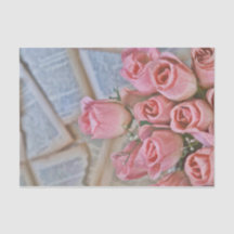 Chic Pink Roses Land Rustikal Vintag