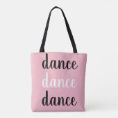 Chic Pink Tanz Tasche (Rückseite)