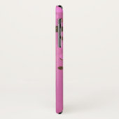 Chic Pink und Gold iPhone X Fall Case-Mate iPhone Hülle (Hinten/Links)