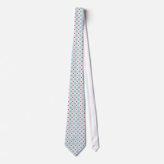 Chic Pink Water Lilis und Dragonflies Necktie Krawatte (Vorderseite)