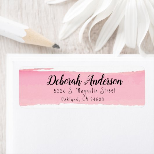 Chic Pink Watercolor (Insitu)