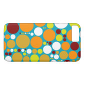 Chic Polka Dot Mosaic Muster #3 Case-Mate iPhone Hülle (Rückseite (Horizontal))