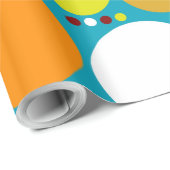 Chic Polka Dot Mosaic Muster #7 Geschenkpapier (Rolleneckpunkt)